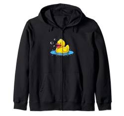 Süße Entchen Badeente Badeente Liebhaber Männer Frauen Mädchen Jungen Kapuzenjacke von Quacktastic Duck Party Outfit