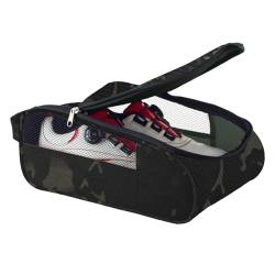 Golfschuhtasche | Golfschuhtasche, Golfschuhtasche, Golfschuh-Caddy, Golfschuhhalter, wasserdichte Golfschuhtasche, belüftete Golfschuhtasche, tragbare Golfschuhtasche, Golfschuhtasche mit Belüftungsl von Quaeetyu