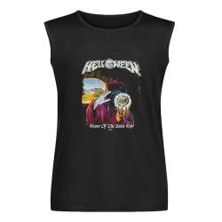 Bloodhoof Helloween Heavy Metal Speed Metal Black Men's Vests Tank Tops O-Neck 100% Cotton Undershirts Unisex Sleeveless T-Shirt L von Quatuor