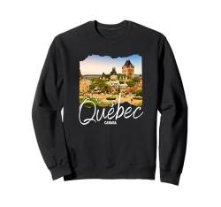 Retro Quebec Souvenir Kanada Souvenir / Quebec Sweatshirt von Quebec Canada Souvenir Store