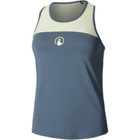 Quiet Please Perspectives Racerback Tank-Top Damen in blau, Größe: M von Quiet Please