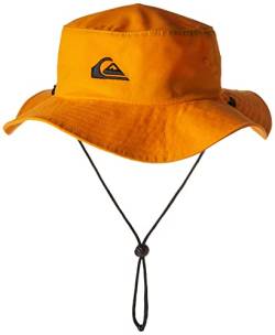 Quiksilver Herren Bushmaster Sun Protection Floppy Visor Bucket Hat Schlapphut, Strahlendes Gelb, XX-Large von Quiksilver