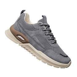 QzSSbii Herren-Sneaker, Herren-Sneaker, Netzstoff, atmungsaktiv, Laufschuhe, Wanderschuhe, leichte Freizeitschuhe, Low-Top, Sport- und Outdoor-Schuhe, Schnürschuhe, Golfschuhe, Trailrunning-Schuhe, von QzSSbii