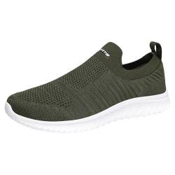 QzSSbii Laufschuhe für Herren und Damen, Sneaker, Netzstoff, atmungsaktiv, Freizeitschuhe, rutschfest, leicht, Wanderschuhe, Herren-Sport- und Outdoor-Schuhe, bequeme und modische Golfschuhe, von QzSSbii