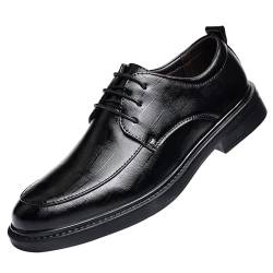 QzSSbii Mönchschuhe für Herren, Loafers, Lederschuhe, elegante Schuhe für Herren, Leder, Business, Oxford-Schuhe, rutschfeste Wanderschuhe für Herren, Freizeitschuhe, atmungsaktiv, Hochzeitsschuhe, von QzSSbii