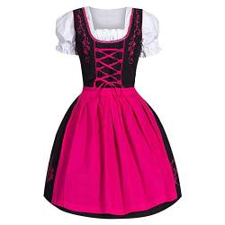 Dirndelkleider Damen Günstig Traditionelle Theaterkleider Modekleider Tops Schürzen 3 Stück Besondere Anlässe Graue Spitze Elegantes Schwarzes Damenkleider Mit Spitzenschürzen Oktoberfestkleider von Qzeanxy