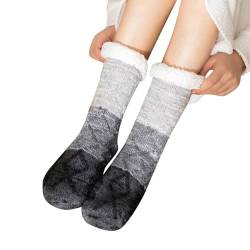 Qzeanxy Damensocken - Bettsocken Weihnachtssocken Unisex Bunt Lustige Socken Winter Warme Socken Christmas Socks von Qzeanxy