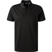 RAGMAN Herren Polo-Shirt schwarz Baumwoll-Piqué von RAGMAN