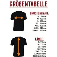 RAHMENLOS® T-Shirt Das Geschenk für Handwerker: Bin am Werken, keine Tipps von RAHMENLOS