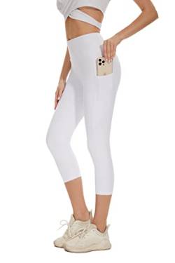 RAYPOSE Capri Leggings für Damen mit Taschen Leggings mit hoher Taille für Sport, Yoga, Fitnessstudio von RAYPOSE