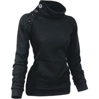 Sweatshirt für Damen  schwarz "Sideways" von RED by EMP von RED by EMP