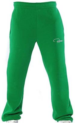 REDRUM Plain Trainingshose Jogginghose Sweatpants Fitness Sport Streetwear (XXXL, Grün) von REDRUM