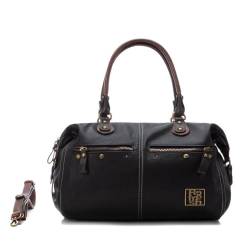 REFRESH Damen 183217 Tasche, Schwarz von REFRESH