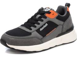 REFRESH Herren-Sneaker mit Kordelzug, Farbe: Schwarz, Größe: 41, Schwarz , 45 EU von REFRESH