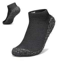 Minimalistische Barfuß-Socken für Damen und Herren, Willfeet Sockenschuhe, Mehrzweck- und Ultra-tragbare Wasserschuhe, Schwarz , 40 EU von REINNAT