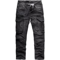 REPUBLIX Cargohose DAWSON Herren Sweathose in Stretch Denim Jeans von REPUBLIX