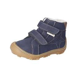 RICOSTA Baby Jungen Lauflernschuhe Donny,Kinder Boots,WMS:Weit,CareTEX,terracare,Barfuß-Schuh,Lauflernschuhe mit Klettverschluss,See (180),24 EU von RICOSTA