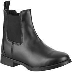 RL24 - Winter Jodhpur Reitstiefelette COMPANION Kunstleder schwarz 46 von RL24