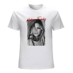 RLPPBMD Funny Gifts Helene Fischer Cute Man T-Shirt Men Clothes Hippie Clothes Tshirts for Men White 3XL von RLPPBMD