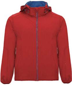 Roly Siberia Softshell Jacket Red 60/Royal Blue 05 XXL von ROLY