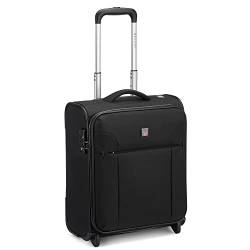 RONCATO Evolution Trolley Kabine Soft Easyjet 2 Räder, Schwarz, EasyJet 45 x 36 x 20 cm, Trolley Kabine 2 Räder mit Dreifach-Kombinationsschloss und TSA perfekt für Easyjet Flüge von RONCATO