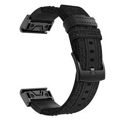 RORFFK 26 22 mm Sport-Leinen-Uhrenarmband für Garmin Fenix 6X 6 Pro 5X 5 Plus 3HR 935 945 Smartwatch Armband Correa, For D2 Bravo, Achat von RORFFK