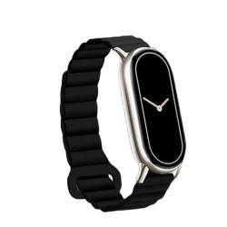 RRedd Magnetisches Uhrenarmband aus Silikon, kompatibel mit Xiaomi Band 9/8/7/6/5/4/3, Unisex-Sportarmband, For xiaomi 3/4/5/6, Achat von RRedd