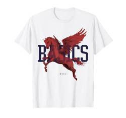 Hip Hop Y2K Vintage Hipster Edgy Urban Streetwear Pegasus T-Shirt von RTUZ