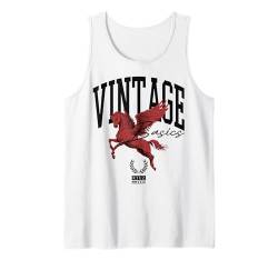 Hip Hop Y2K Vintage Hipster Edgy Urban Streetwear Pegasus Tank Top von RTUZ