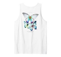 Y2K Hip Hop Backprint Streetwear Butterfly Schmetterling Tank Top von RTUZ