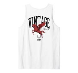 Hip Hop Urban Vintage Edgy Y2K Backprint Streetwear Pegasus Tank Top von RTUZ