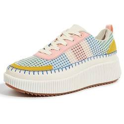 RUYI Sneaker Damen Turnschuhe Plateau-Sneaker Flatform Sportschuhe mit Dämpfung Fashion Walkingschuhe Atmungsaktiv Freizeitschuhe von RUYI