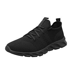 RYTEJFES Herren Turnschuhe Leichte Atmungsaktiv Fitnessschuhe Casual Mesh Laufschuhe Sneakers Schnürschuhe Freizeitschuhe Outdoorschuhe Walkingschuhe Joggingschuhe Straßenlaufschuhe von RYTEJFES