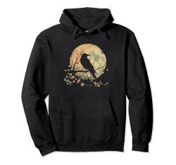 Rabe Mond Krähe Natur Pullover Hoodie von Rabe Cottagecore Krähe Outfits