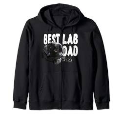 Best Lab Dad The Lab Father Black Labrador Retriever Hund Kapuzenjacke von Raf THE ARTIST Designs