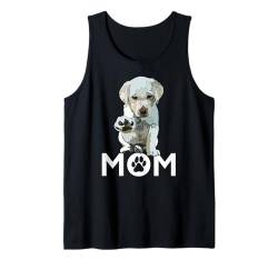 Labrador Mom Yellow Retriever Mutter Labor Hund Tank Top von Raf THE ARTIST Designs