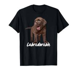 Labradorable Welpe, Labrador Lover Retriever, Hundelabor, Mama und Papa T-Shirt von Raf THE ARTIST Designs