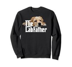 The Lab Father Goldener Labrador-Welpe, gelber Retriever, Papa Sweatshirt von Raf THE ARTIST Designs