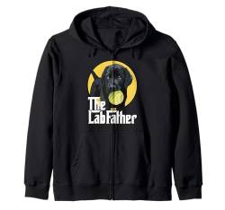 The Lab Father Schwarzer Labrador Dad Retriever Welpe Kapuzenjacke von Raf THE ARTIST Designs