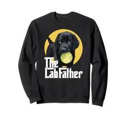 The Lab Father Schwarzer Labrador Dad Retriever Welpe Sweatshirt von Raf THE ARTIST Designs