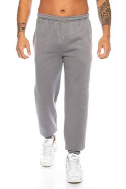 Raff & Taff Herren Hose M bis 6XL | Sporthose Sweatpants Pyjamas Übergrößen Funtionshose Trainingshose Jogginghose | Premium Baumwolle (RT-T-405-Anthrazit, 4XL) von Raff&Taff