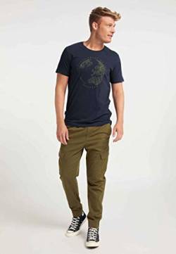 Ragwear M Teebs Organic Blau, Herren T-Shirt, Größe L - Farbe Navy von Ragwear
