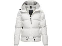 Steppjacke RAGWEAR "Briony" Gr. XXL (44), weiß Damen Jacken stylische Winterjacke mit Kapuze von Ragwear