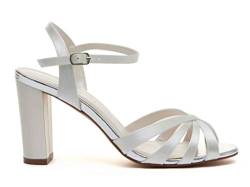 Rainbow Club Bautschuhe Blake - Damen, Sandalette, Ivory Satin - Gr. 40 (UK 7) von Rainbow Club