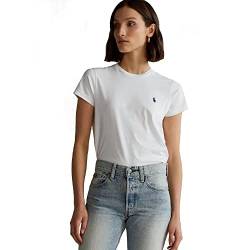 Ralph Lauren T-Shirt aus Baumwolle für Damen, weiß, Large von Ralph Lauren