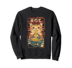 Katze Ramen Nudel Japanische Anime Manga Ramen Kawaii Katze Sweatshirt von Ramen noodles Cat Japan Kawaii co.