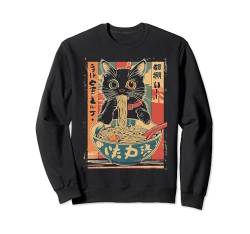 Katze Ramen Nudel Japanische Anime Manga Ramen Kawaii Katze Sweatshirt von Ramen noodles Cat Japan Kawaii co.