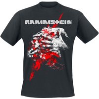 Rammstein T-Shirt - Angst - S bis 5XL - für Männer - Größe XL - schwarz  - Lizenziertes Merchandise! von Rammstein