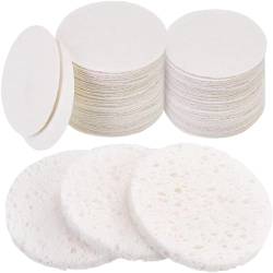 Komprimierte Gesichtsschwämme Zellulose Kosmetikschwämme Für Peelings Tägliche Gesichtsreinigung Reinigung Make Up Entfernung Wiederverwendbare Make Up Entferner Pads von Ranuw