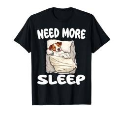 Süßer Rat Terrier Need more Sleep Pyjama Nachthemd T-Shirt von Rat Terrier Pajamas & Nightgown .Co